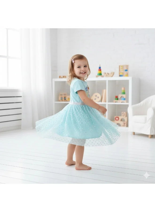 Disney  PRINCESS SOFIA - GIRL'S TULLE DRESS 100% COTTON | MESH 100% POLYESTER| for Women | Best Price UAE